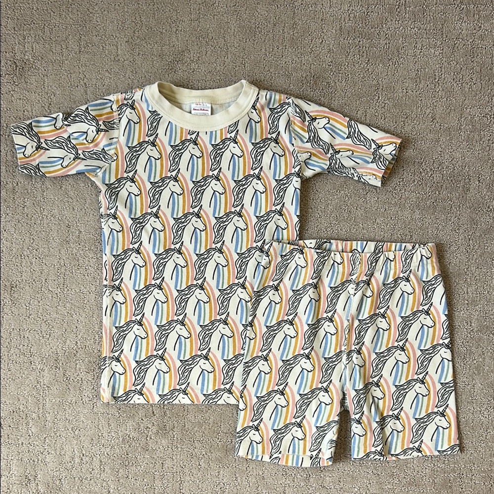 Hanna Andersson Unicorn Pajama Set